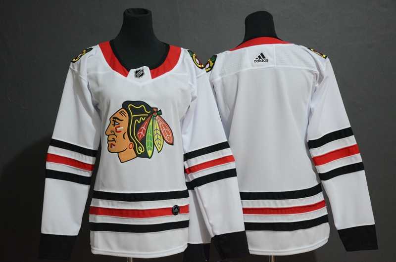 Women Blackhawks Blank White Adidas Jersey,We sell and wholesale Women Blackhawks Blank White Adidas Jersey on line form chian!